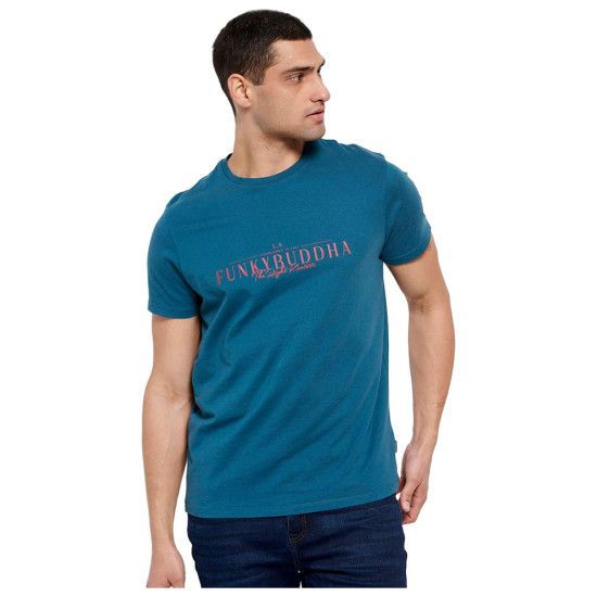 Funky Buddha Ανδρική κοντομάνικη μπλούζα